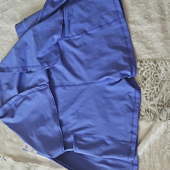 Nike PRO XXL High-waisted 3" Skort with pockets - Color: Blue Joy - Picture 10 of 10
